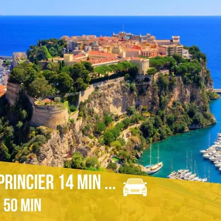 Luxueux - Vue - Piscine - Free Parking - Monaco * カップダイユ